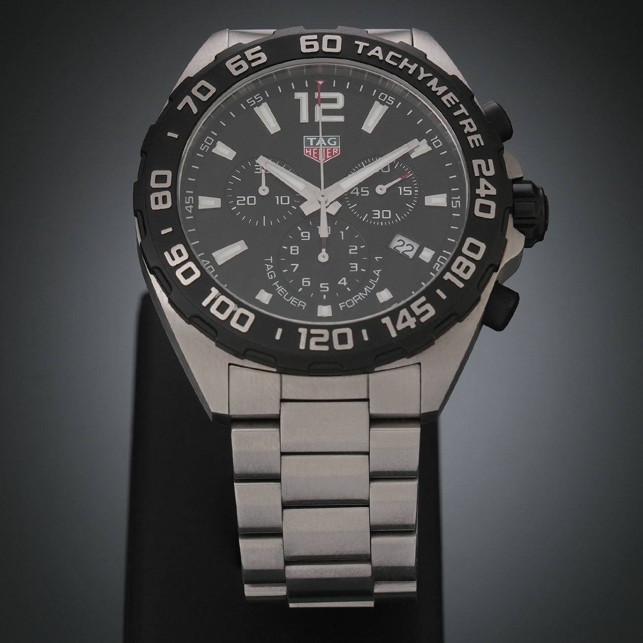 TAG HEUER(USED)태그호이어 포뮬러 크로노 쿼츠 43 CAZ1010